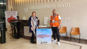 CES recebe doações na Campanha do Agasalho de Canoas