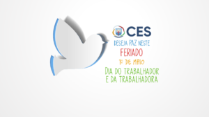 Aviso de feriado: 1º de maio