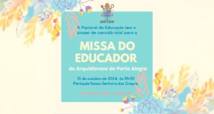 Convite para a Missa do Educador